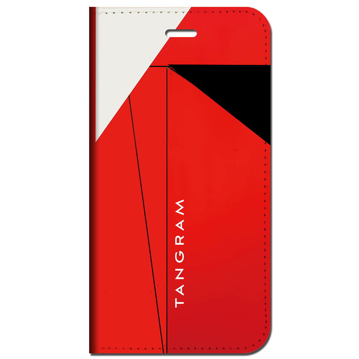 iPhone対応 スマホ 手帳型ケース アーキテクチャー タングラム アート 【iPhone17 / iPhone16 / iPhone16e / iPhoneSE 他 iPhone各機種対応】 st54