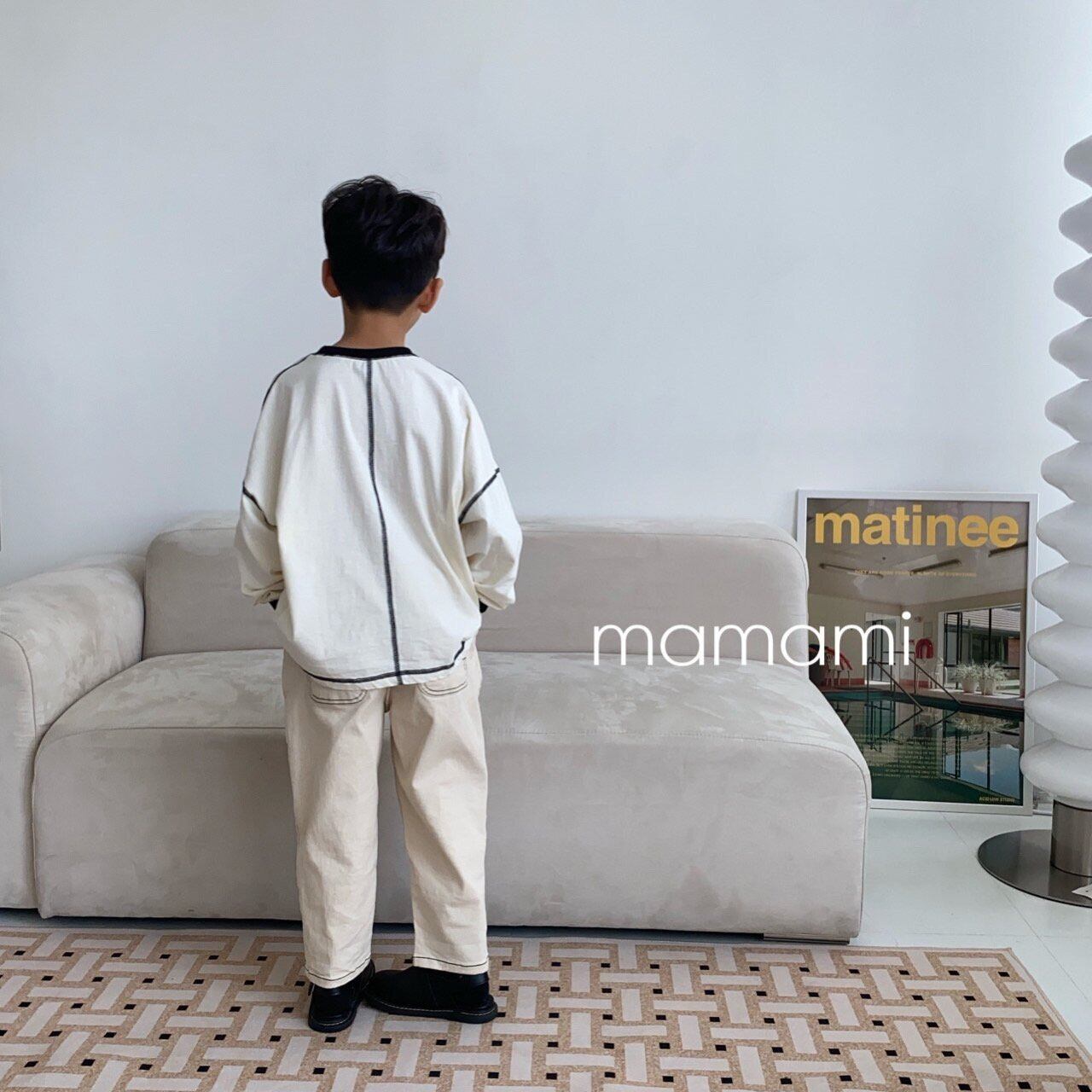 即納】mamami / ever stitch pant | apilan