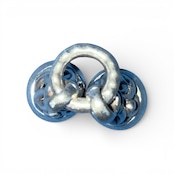 【LEONARD KAMHOUT】レナードカムホート 2クレーンベル ペンダント シルバー925