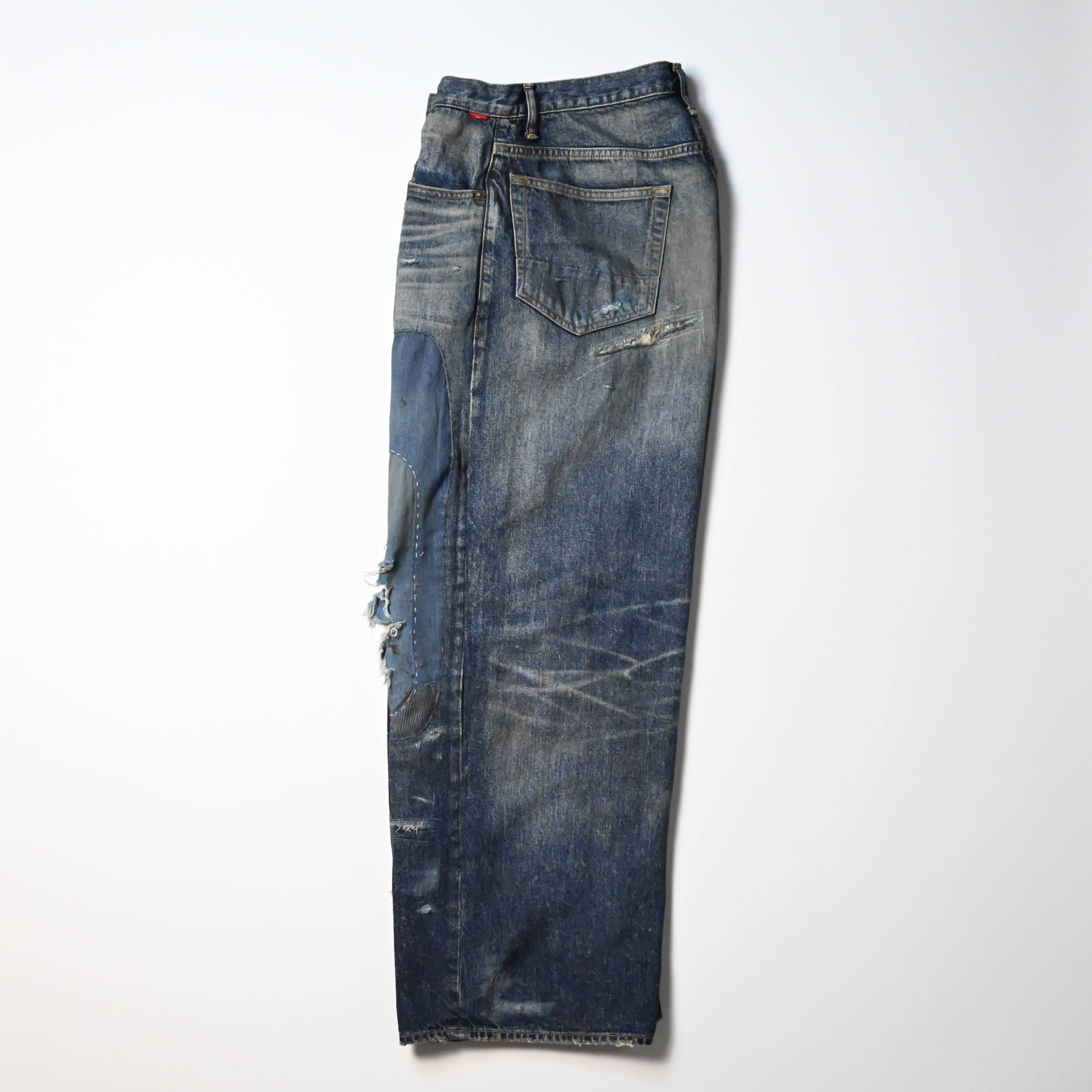 ANACHRONORM / REMAKED WIDE 5P DENIM PANTS | GANKO