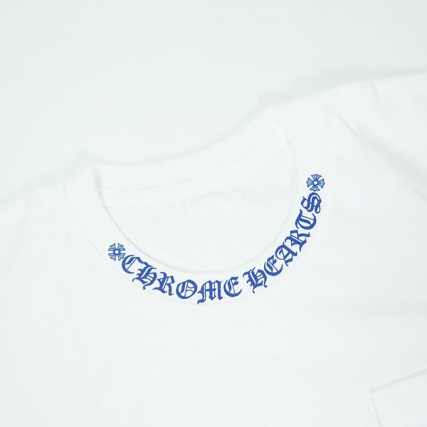 Size【XL】 CHROME HEARTS クロム・ハーツ NECK LOGO SS T-SHIRT WHITE