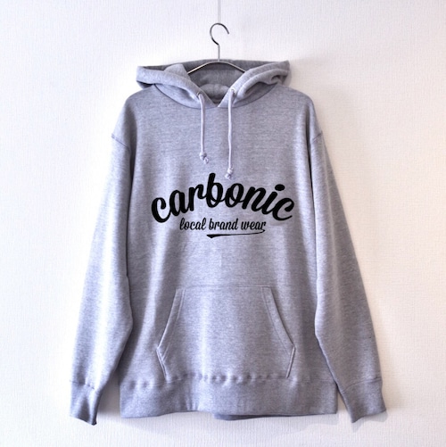 carbonic ARCH logo hooded parka