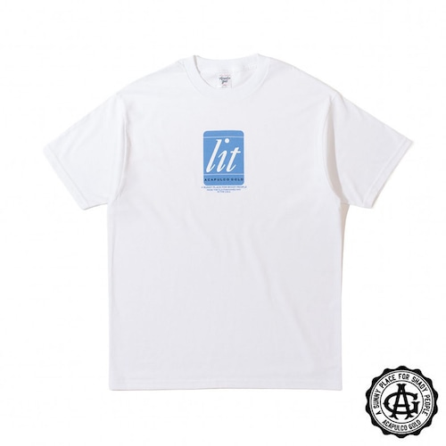 【ACAPULCO GOLD/アカプルコ ゴールド】LIT UP TEE Tシャツ / WHITE