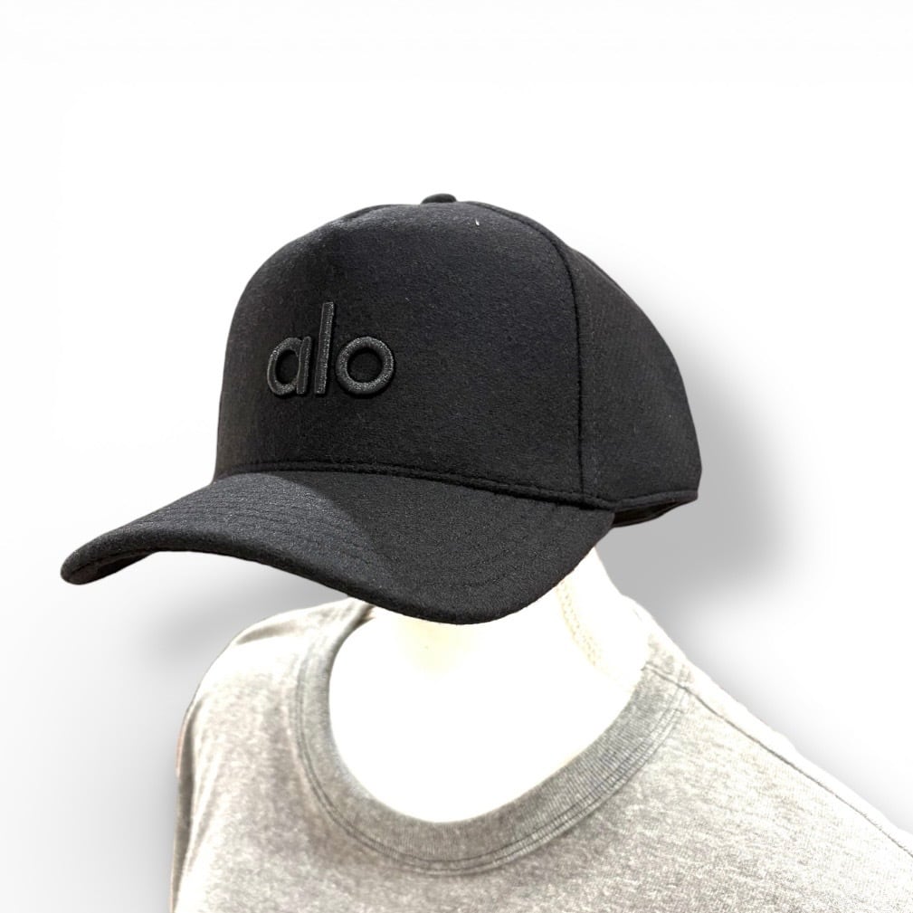 alo】【Wool Districk Trucker Hat】ウール ハット キャップ ブラック