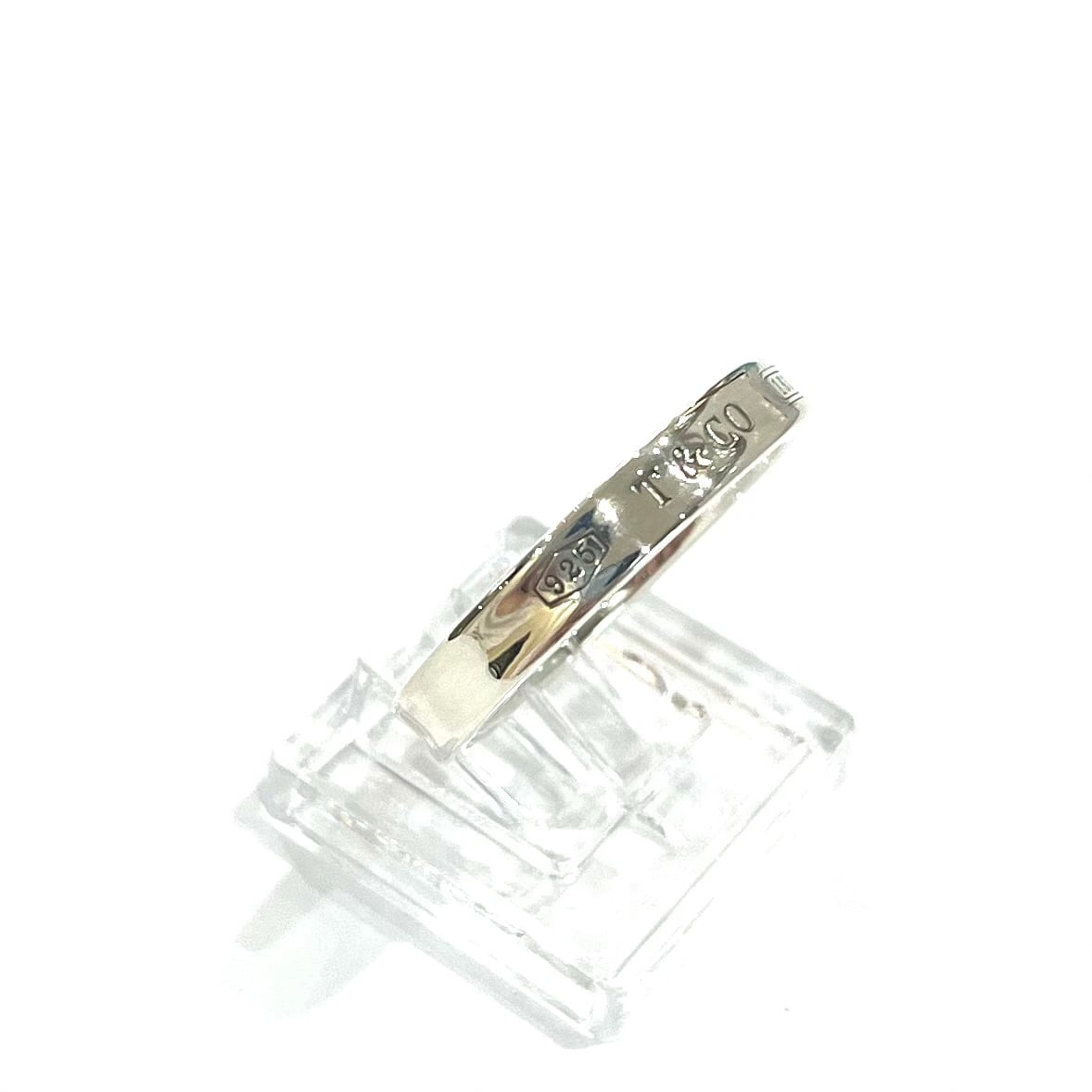 Tiffany & Co. シルバーリング 21号 TIFFANY&CO】 【21号 】2388 細T&CO ナローシルバー925ヴィンテージ