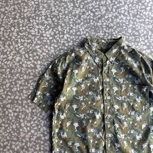 STUSSY / 00's SURPLUS 20th aniv.  design shirt size L