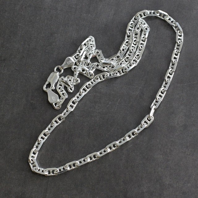 THEFT SILVER CHAIN NECKLACE RM4C120 アンカー/マリーナ 50㎝ | THEFT