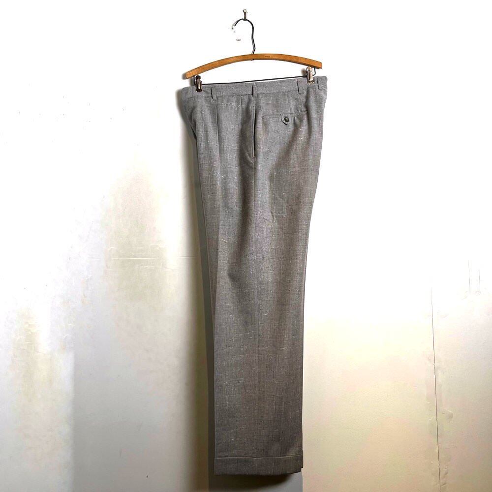 Vintage Nep Wool Trousers [1950s-] Vintage Kasuri Nep Wool