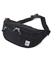 CHUMS チャムス リサイクルスモールウエストポーチ CH60-3964 ウエストバッグ ボディバッグ 3.5L ミニバッグ RENU リサイクルポリエステル メンズ レディース ブラック