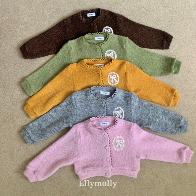 予約＿fuzzy hug cardigan