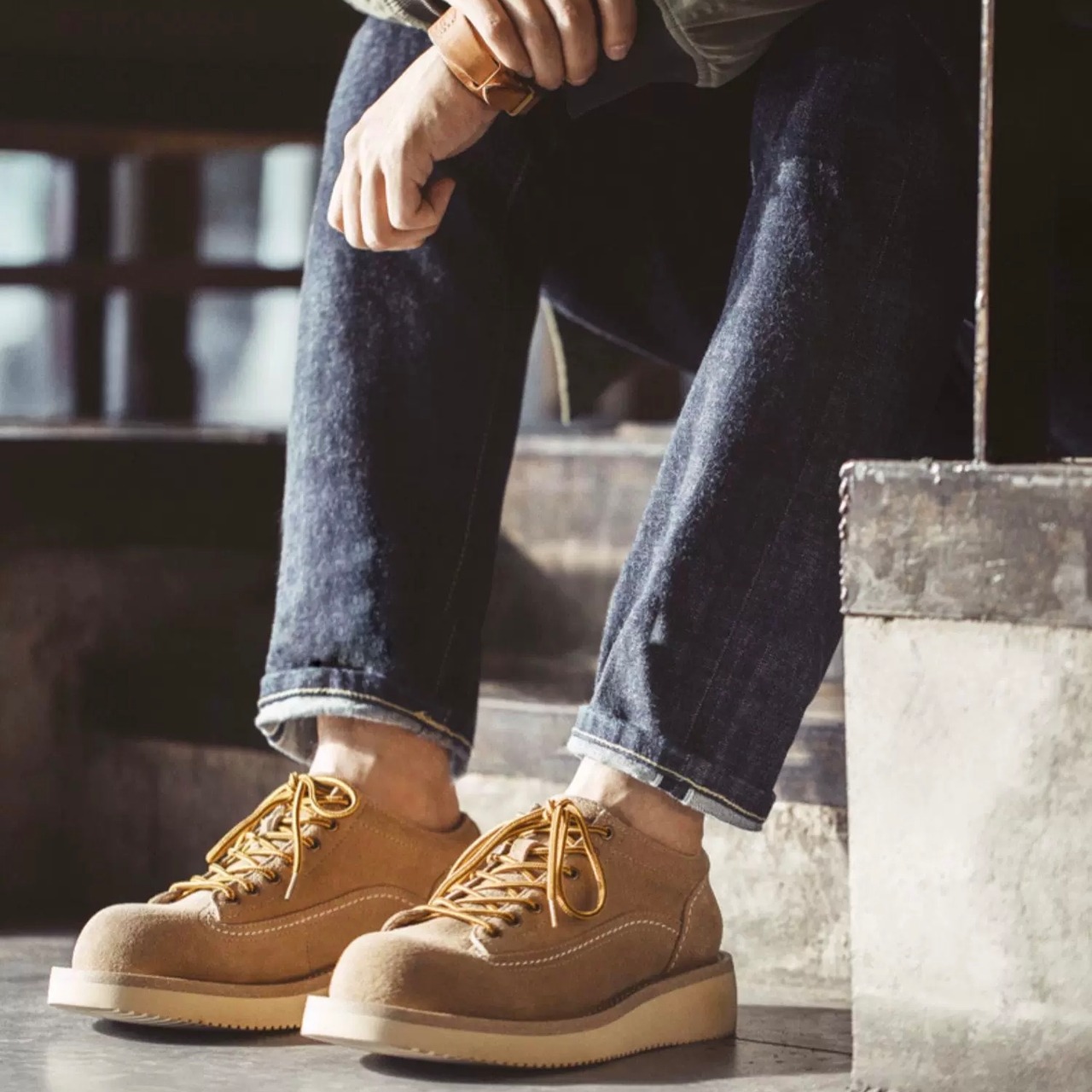 Thick-soled Round-toe Flat Sole Shoes ◇H0084