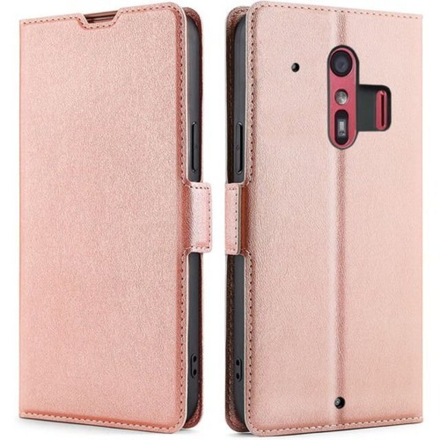 らくらくスマートフォン me F-01L ケース 手帳 01lスマホケース f 01l手帳型 らくらくスマートフォン F-42A ケース 手帳ケース f42a ケース 携帯カバー f 42aケース CASE f-01l ケースカバー 適用 BonwFzin 軽量 薄いケース 炭素繊維調 PU レザー マグネット 手帳 軽い 薄い カードケース スマホケース カード収納 耐衝撃 手帳ケース カード入れ スタンド 軽いケース ピンク 1785