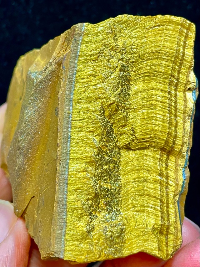 21) 揺るぎない自信！「タイガー・アイ」原石(中型)