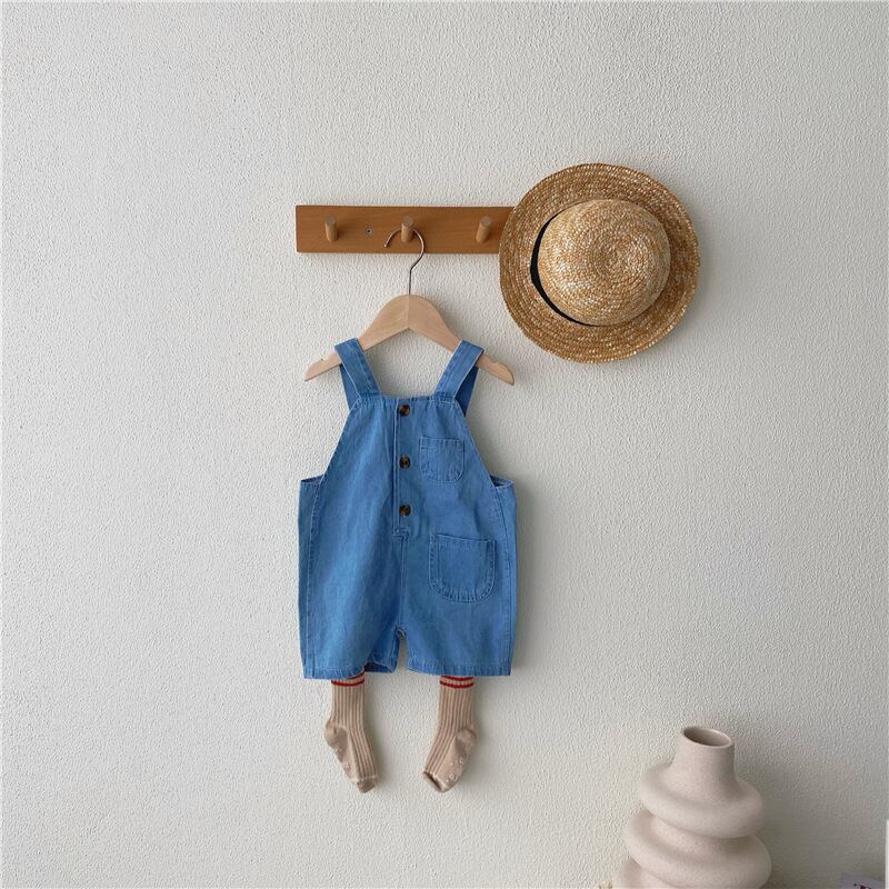 サマーダブルポケット薄手ジーンズ 夏物 超面白いベビーショップ1156893926