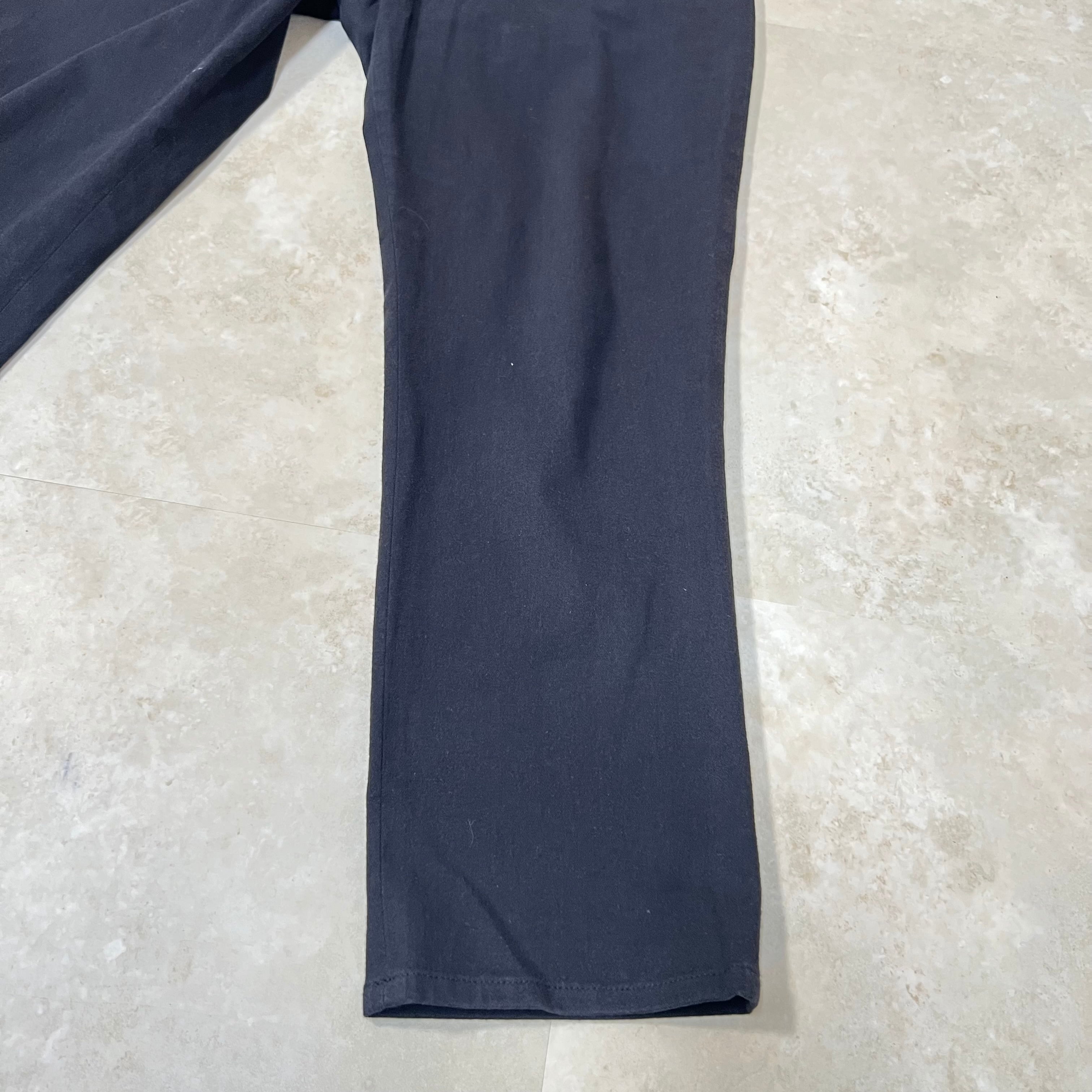 Yohji Yamamoto デザイン系 チノパン 黒 サイズ2(M) | savvy Yohji Yamamoto デザイン系 チノパン 黒 サイズ2(M) | savvy