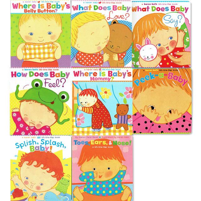 Where is babyシリーズなど「karen katz」しかけ絵本8冊セット