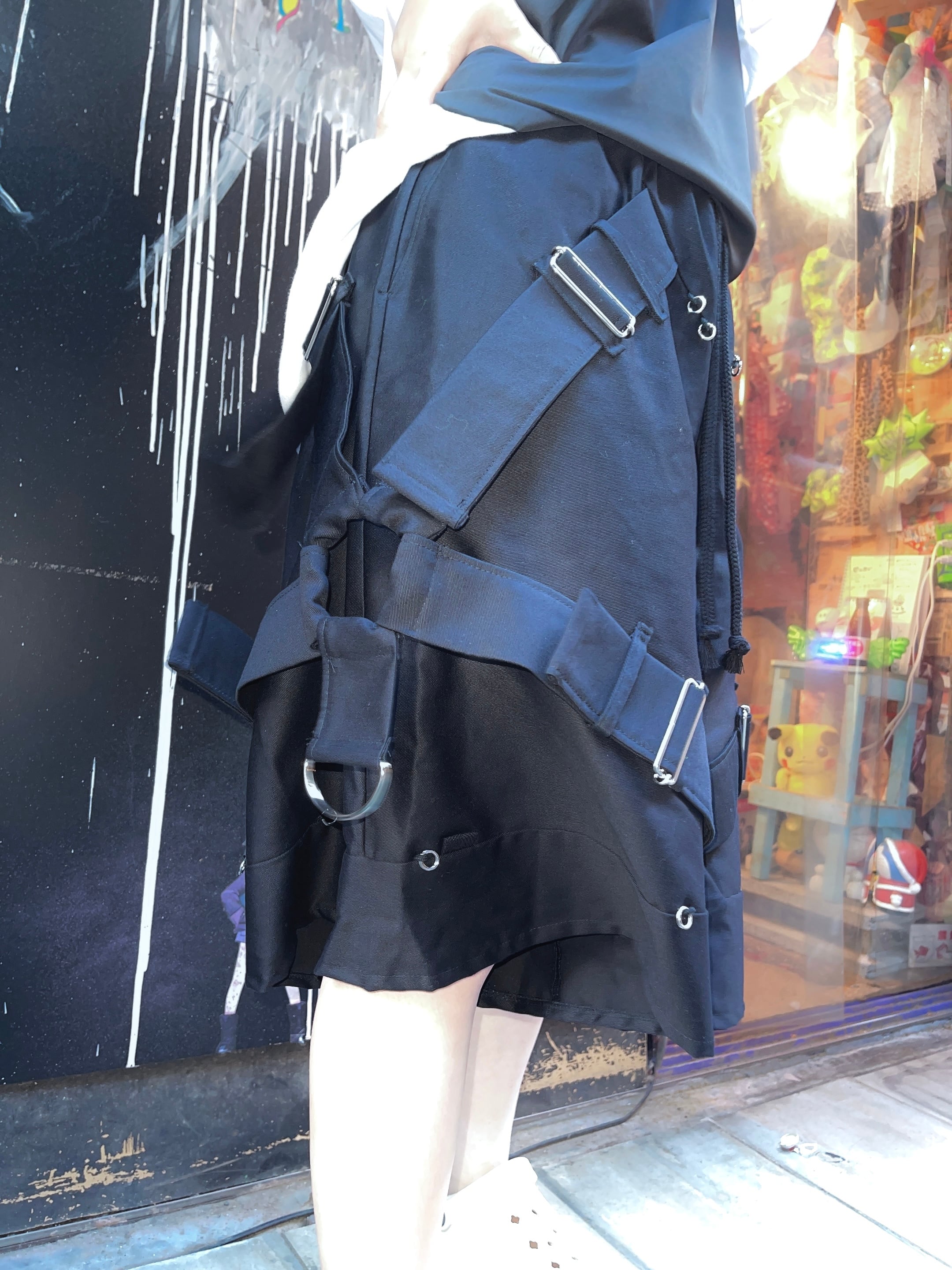 ぜつきぐ】パラシュートハーフパンツ | zetsukigu