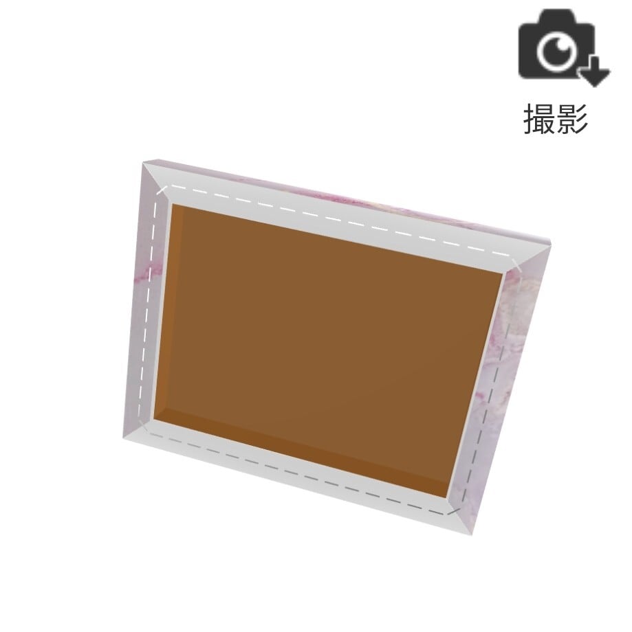 pink ファブリックパネル インテリア アルコールインクアート アート