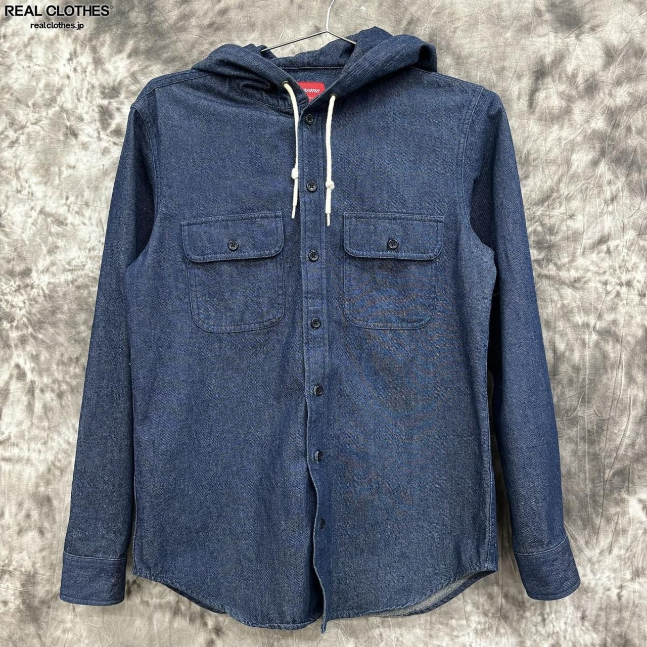 Supreme/シュプリーム【12AW】Hooded Denim Shirt /フード デニム 