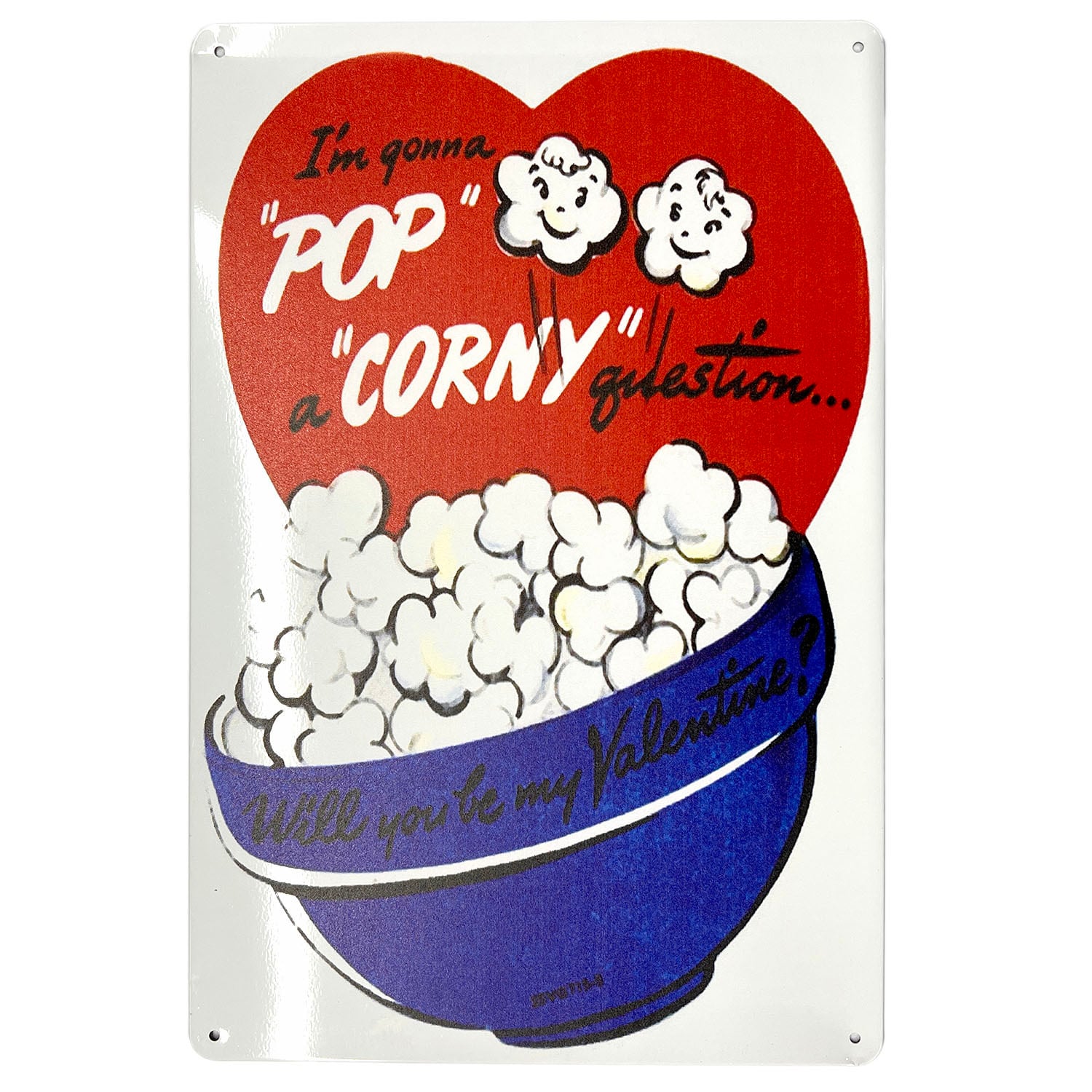 アメリカン雑貨 ブリキ看板 ポップコーン ポスター プレート グッズ