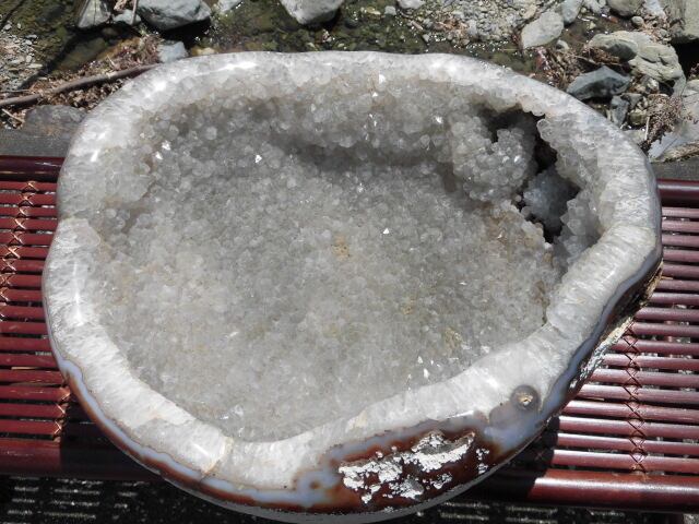 【送料無料】特大瑪瑙たまり