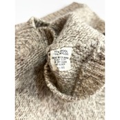 80s L.L.Bean WOOL KNIT VEST Size L程
