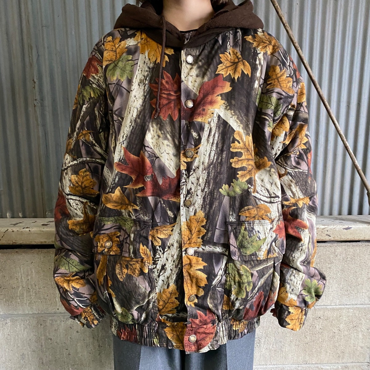 MASTER SPORTSMAN カモ柄 総柄 中綿 コットン ハンティングジャケット 