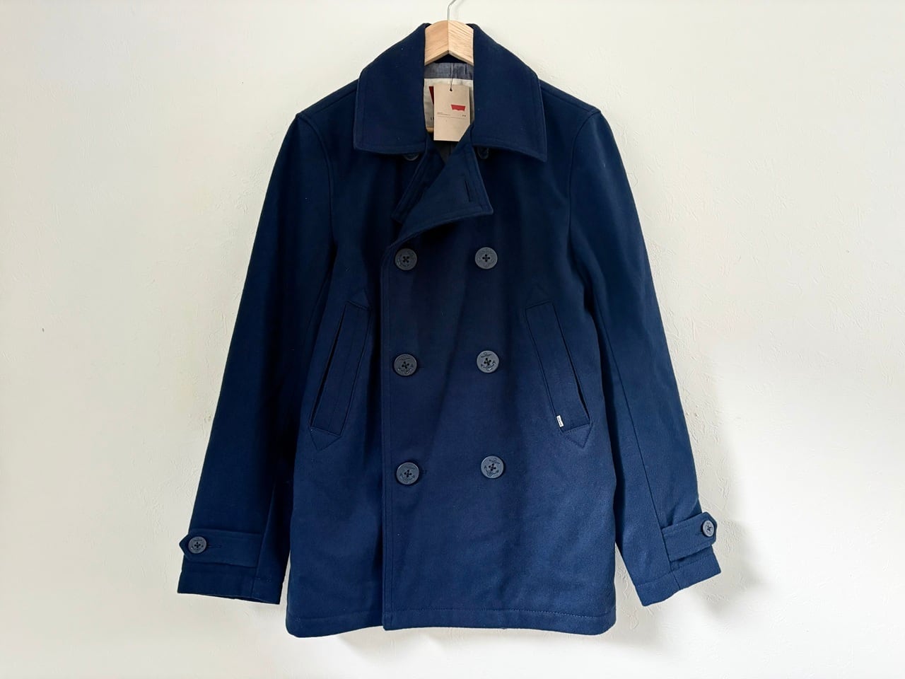 Levi's Wool pea coat NAVY
