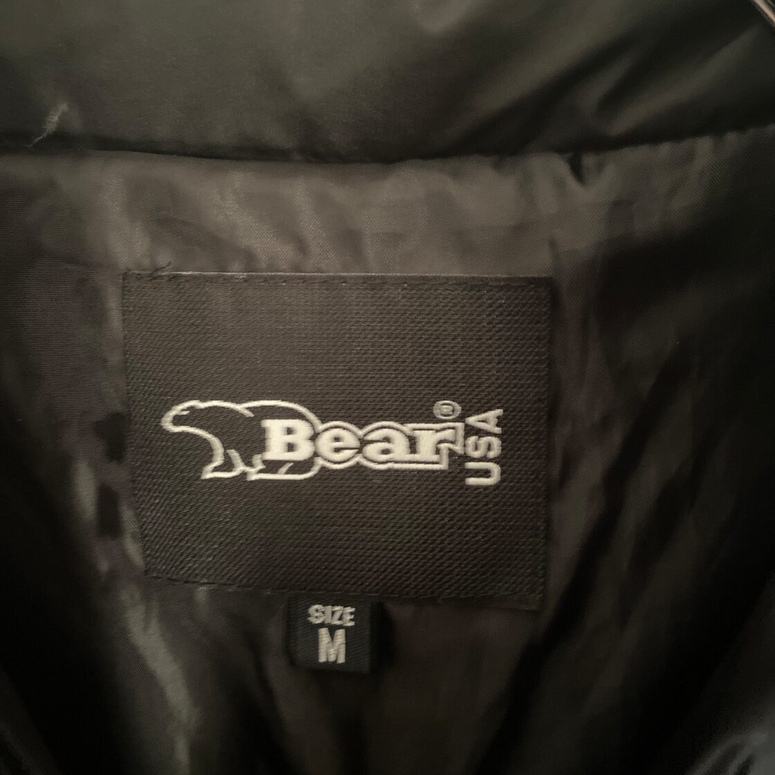BearUSAベアーダウンジャケットアウターxlブラック黒メンズ長袖 | Pay ID 