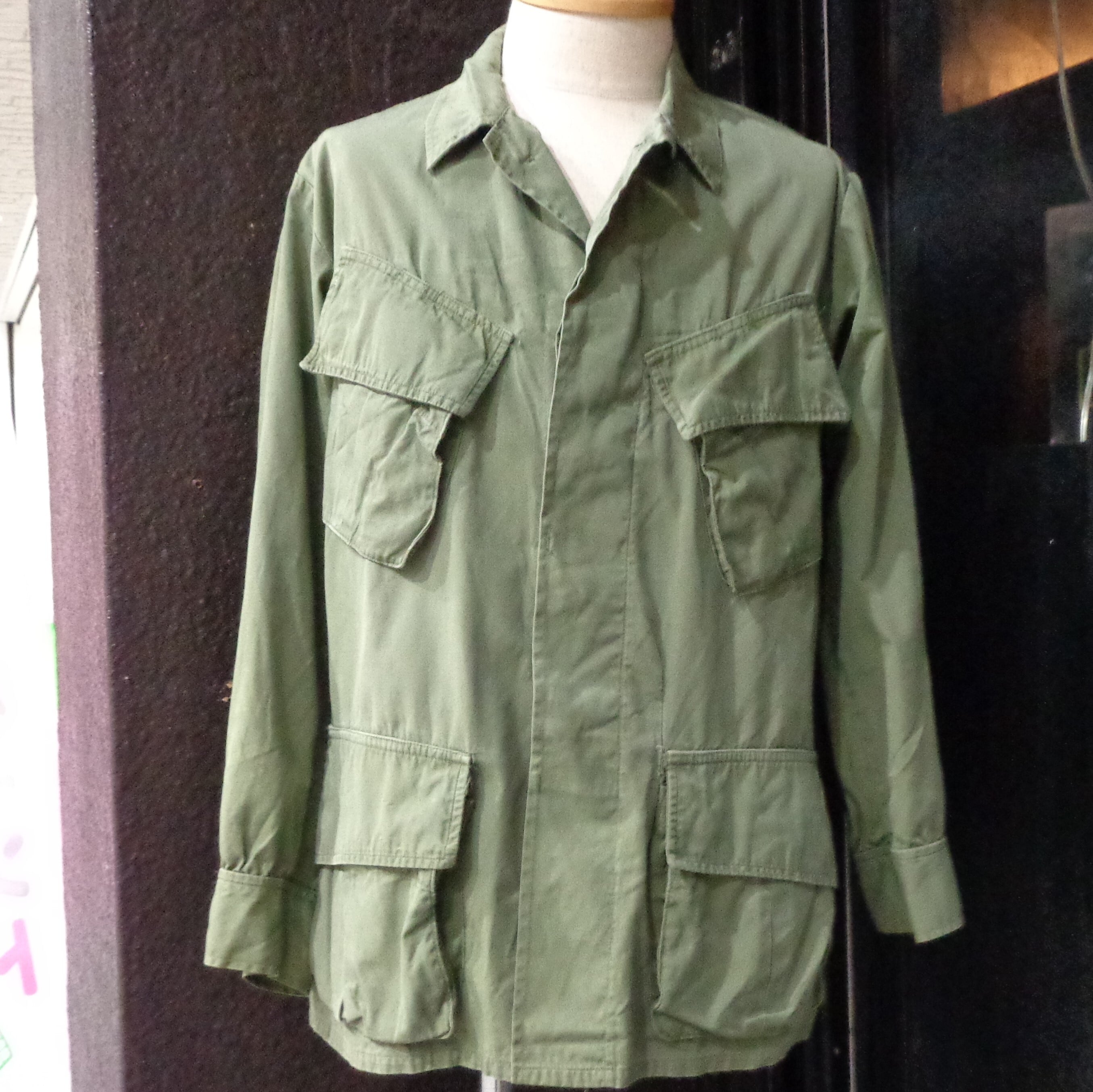 1967 U.S ARMY Jungle Fatigue Jacket 3rd 1967年製 アメリカ陸軍 ...