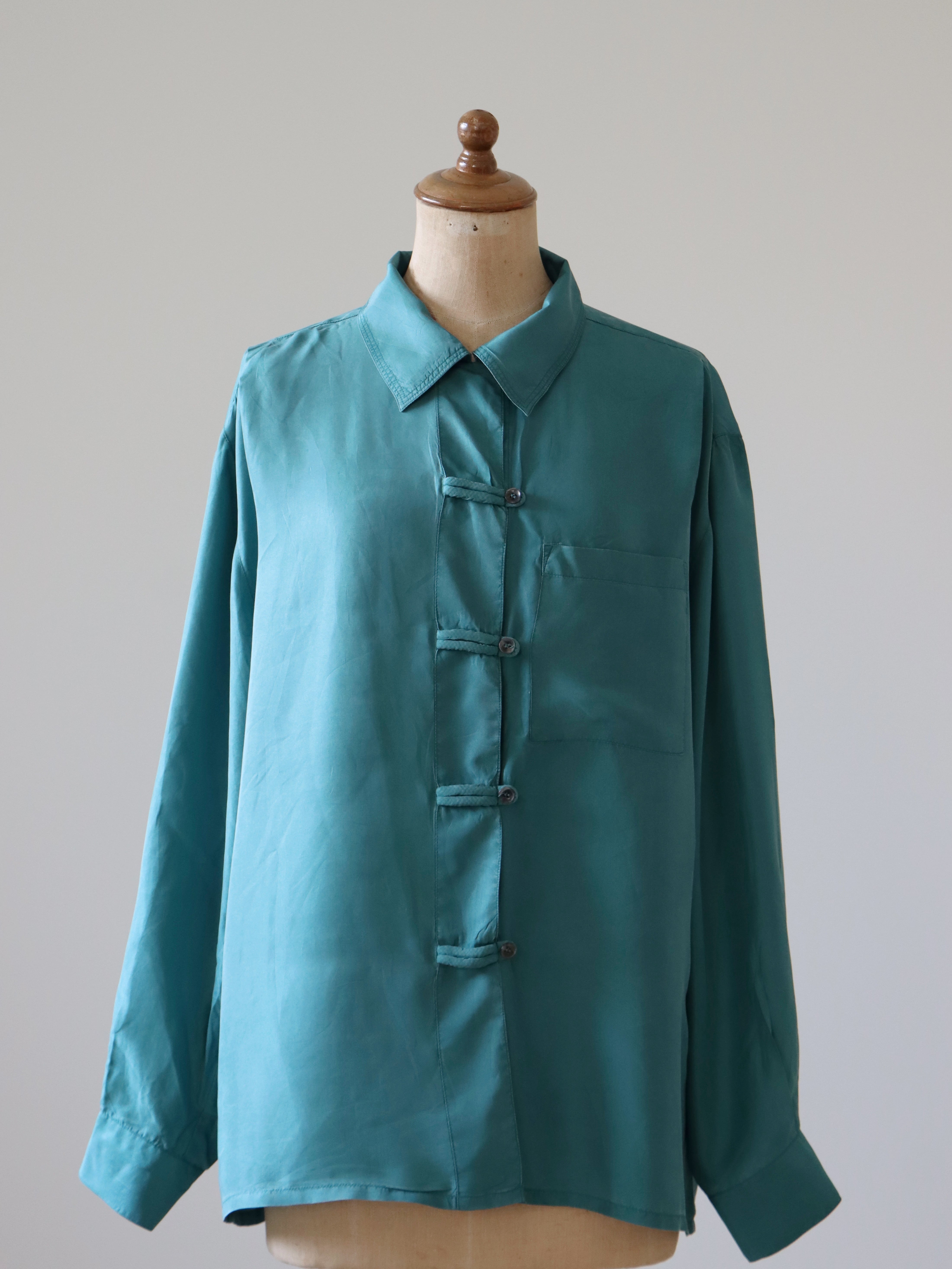 vintage silk 100% shirts