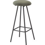 ハイスツール スツール 椅子 イス いす おしゃれ コーデュロイ スチール 軽量 軽い 丸型 丸椅子 円形 丸スツール カウンタースツール ラウンド アンティーク チェア モダン コーデュロイ 布