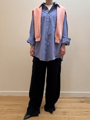 BL4-2 USED SHIRT -Brooks Brothers-"BLUE"