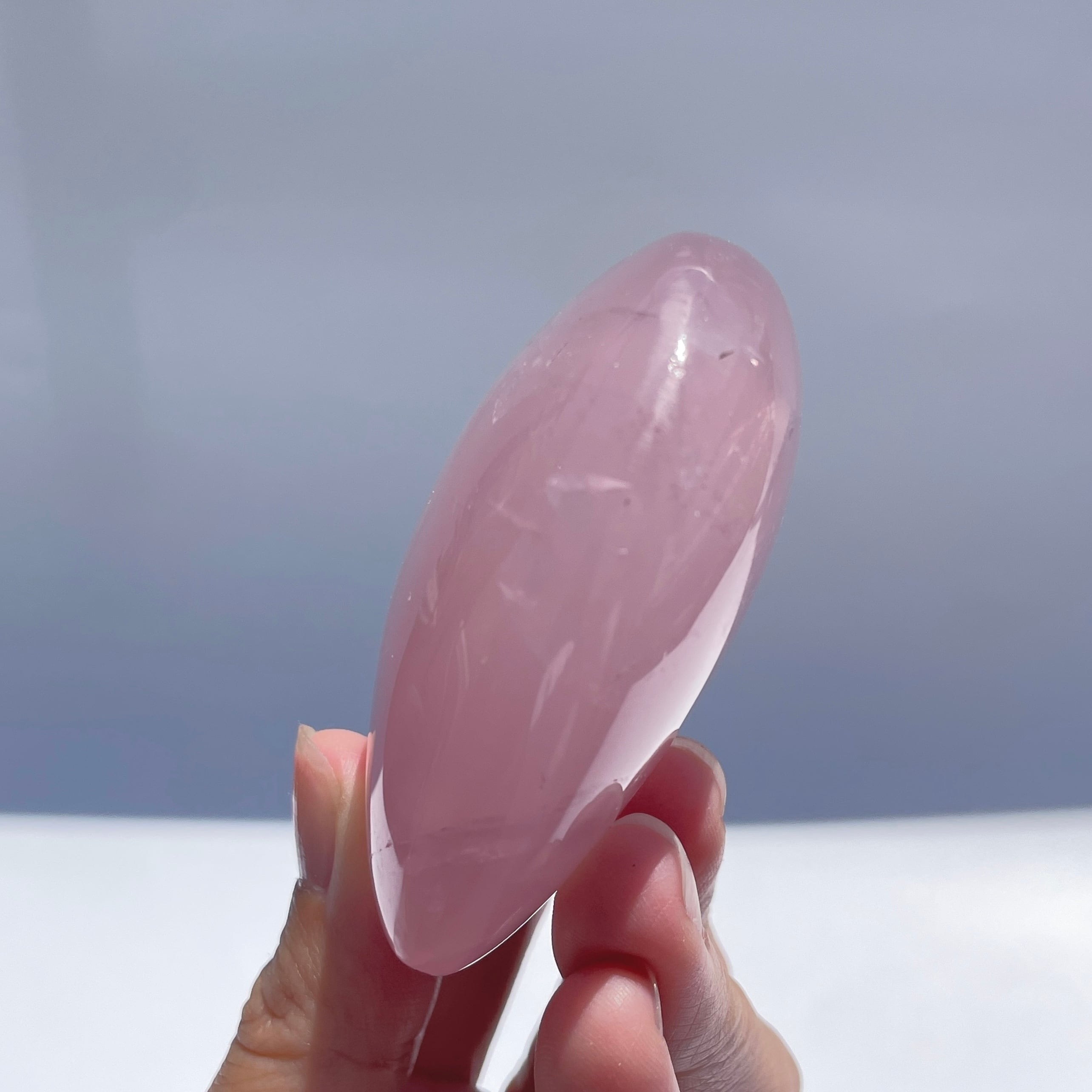 マダガスカル産ローズクォーツ ハート型85◇ Rose Quartz ◇天然石
