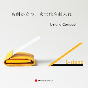 [送料無料]「名刺が立つ。次世代名刺入れ」L-stand Compact / graffi(エルスタンドコンパクト／グラフィー）