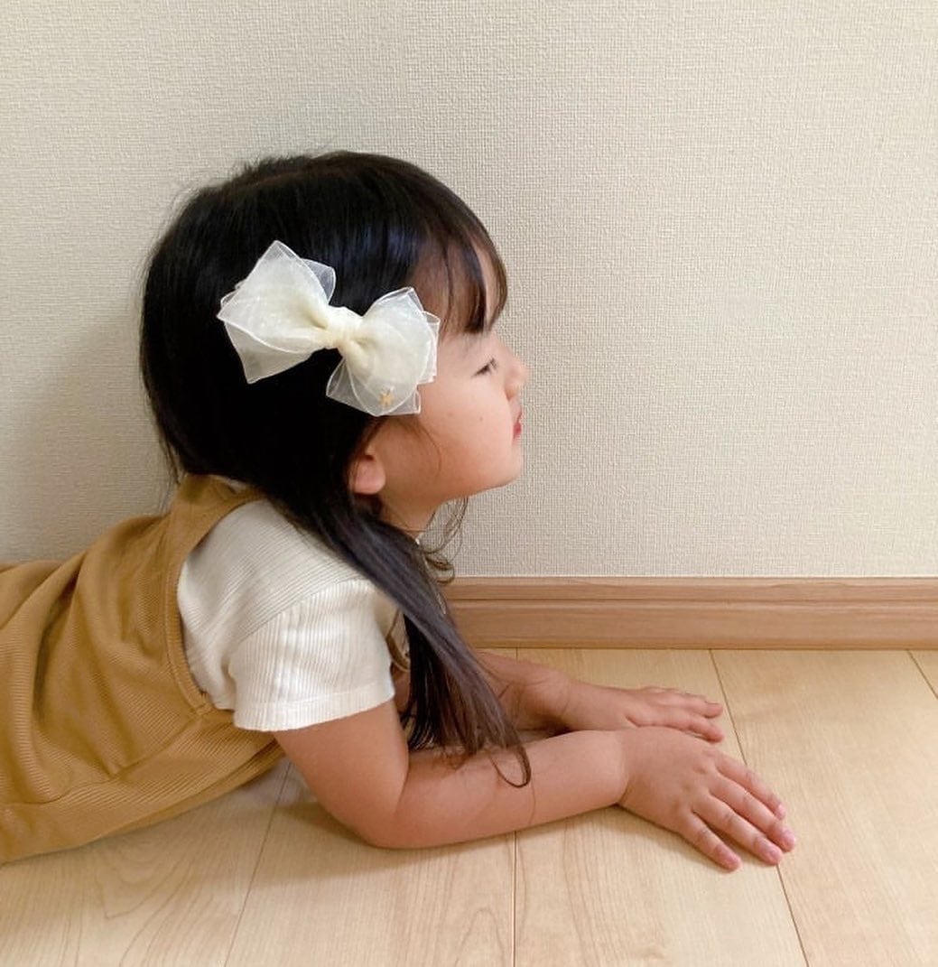 再販多数】ふわふわオーガンジーリボン ヘアゴム ゆめかわ おしゃれ