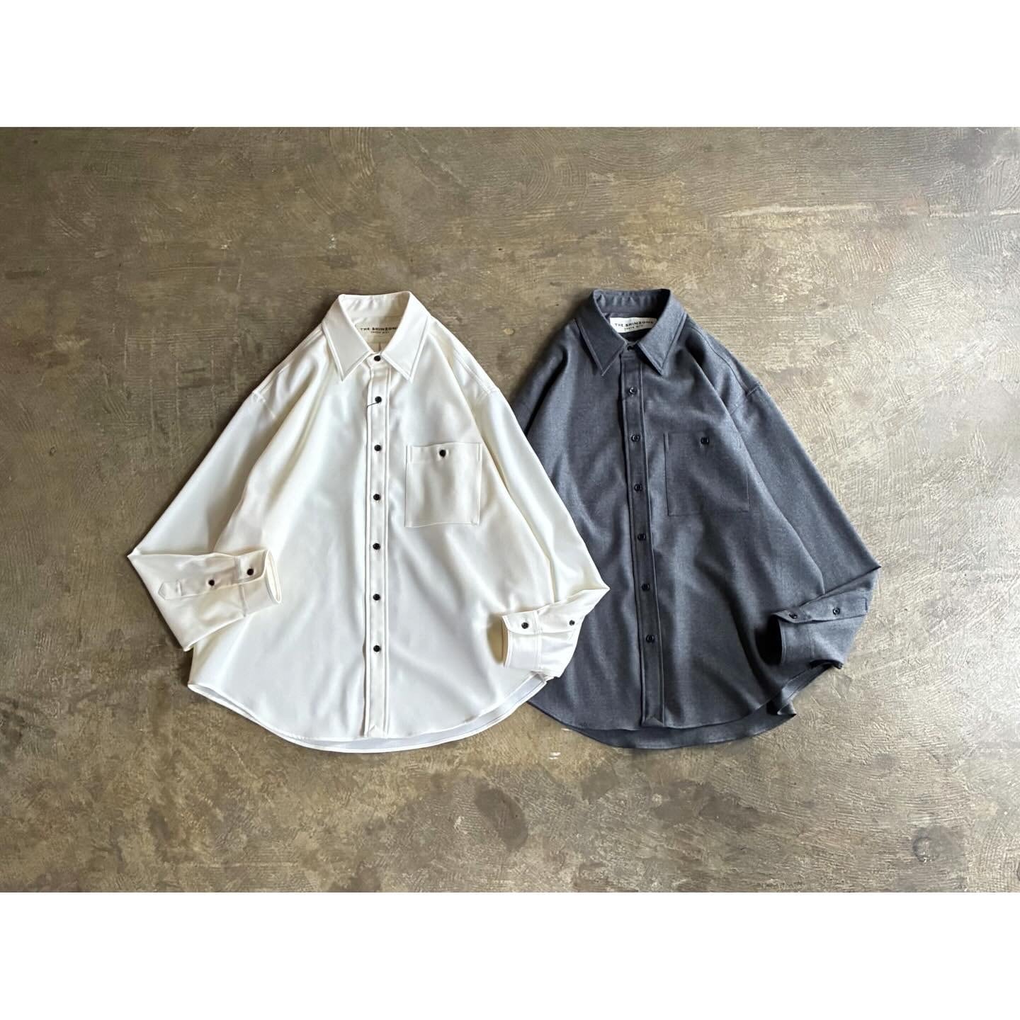 Shinzone(シンゾーン)『WOOL DADDY SHIRT』 Wool Oversized Shirt