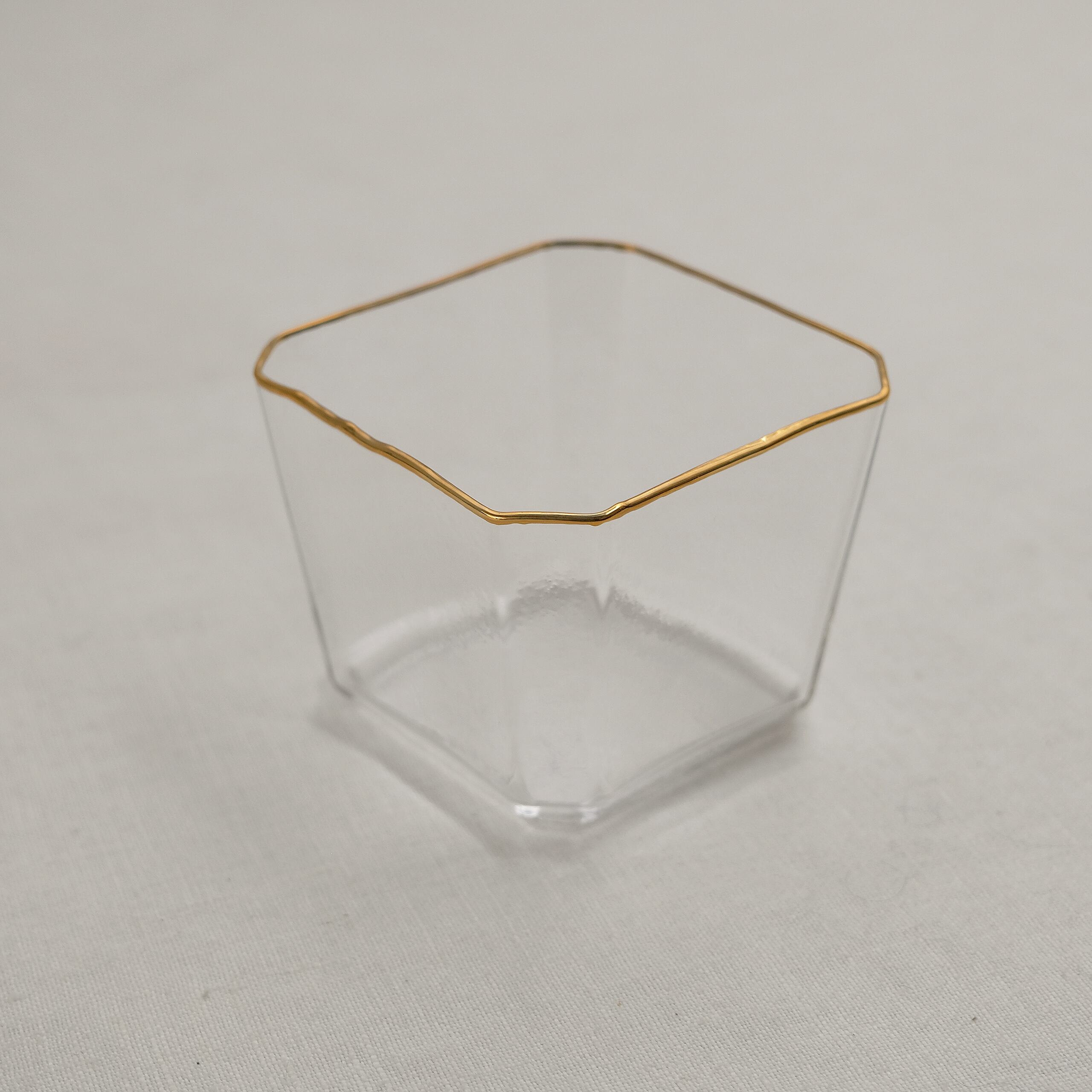 谷口嘉 Yoshimi Taniguchi 金縁隅切小付 TG-62