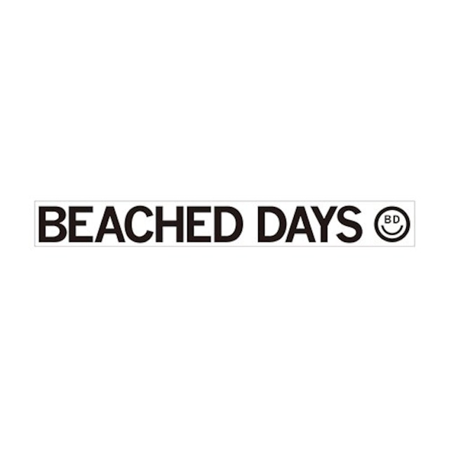 ［BEACHED DAYS］BD Sticker-L