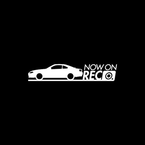 シルビア【S15系】録画中 ステッカー