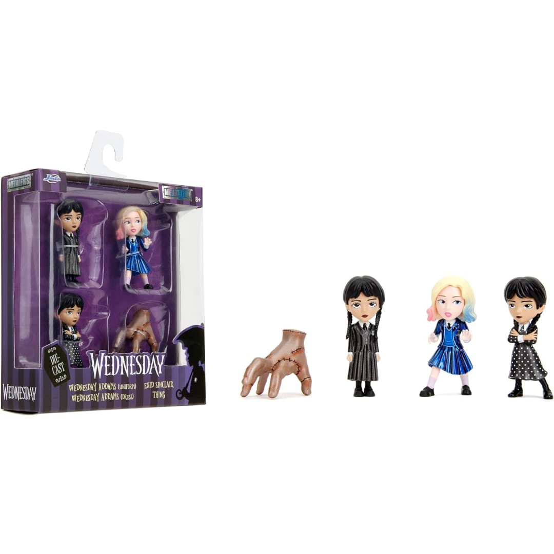 Jada Toys Wednesday ( ウェンズデー )  METALFIGS Diecast Figure