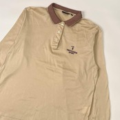 TRUSSARDI SPORT トラサルディ スポーツ 長袖ポロシャツ 42/ベージュ系 レディース ゴルフ