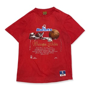 ワシントン・ブレッツ シングルステッチ 80s～90s ロゴ Tシャツ NUTMEG MILLS