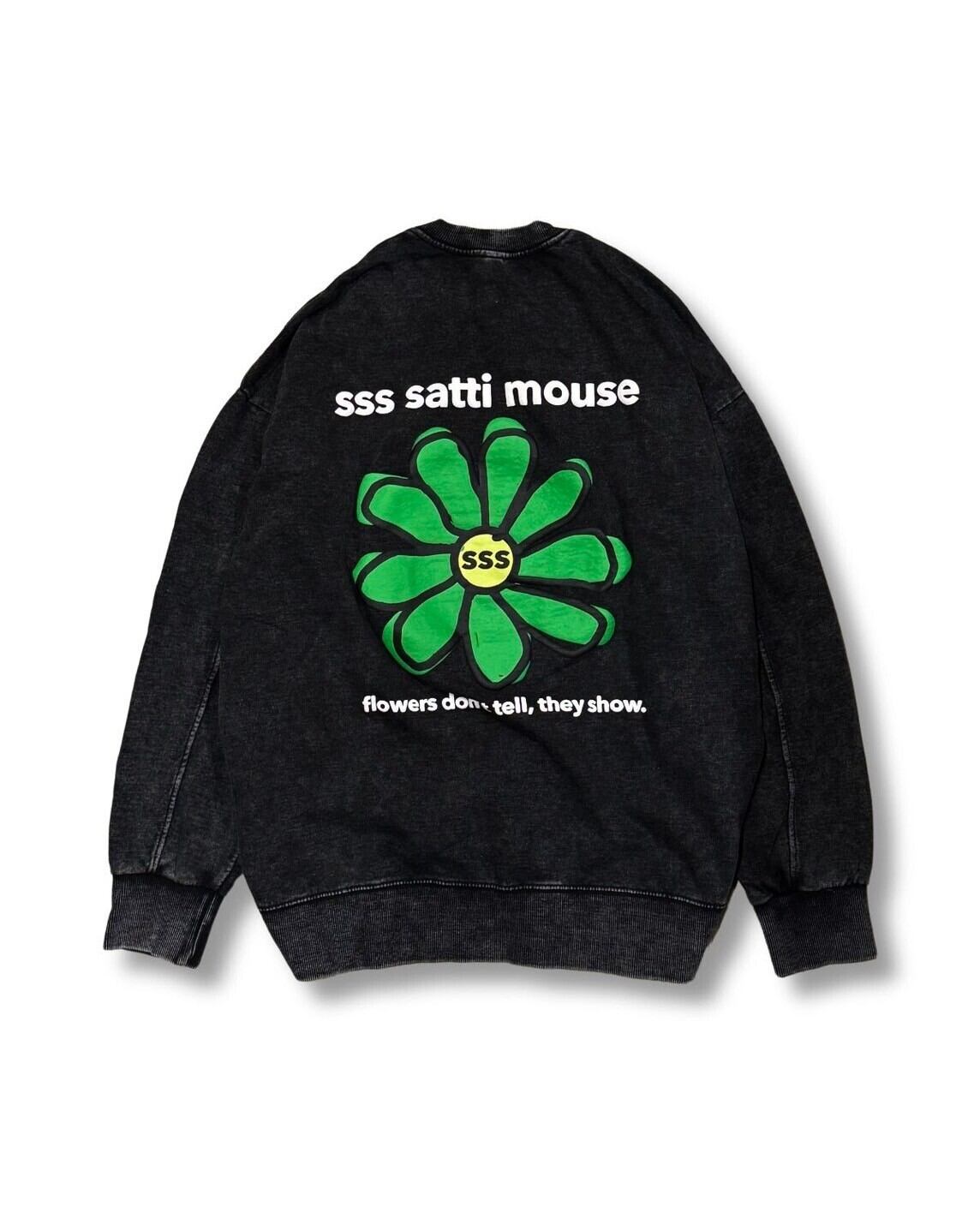 black wash flower【sweat】 | ssssattimous