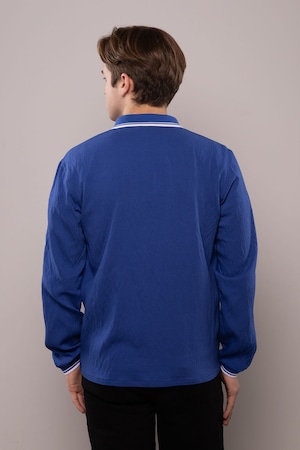 ウクライナ刺繍ヴィシヴァンカ　クロスステッチ手刺繍　M-Lサイズ　メンズ