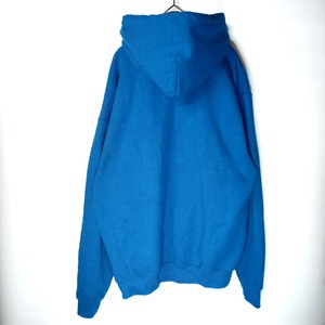 ギルダン　スウェット　プルオーバー　ヘビーブレンド　プリントパーカー　M