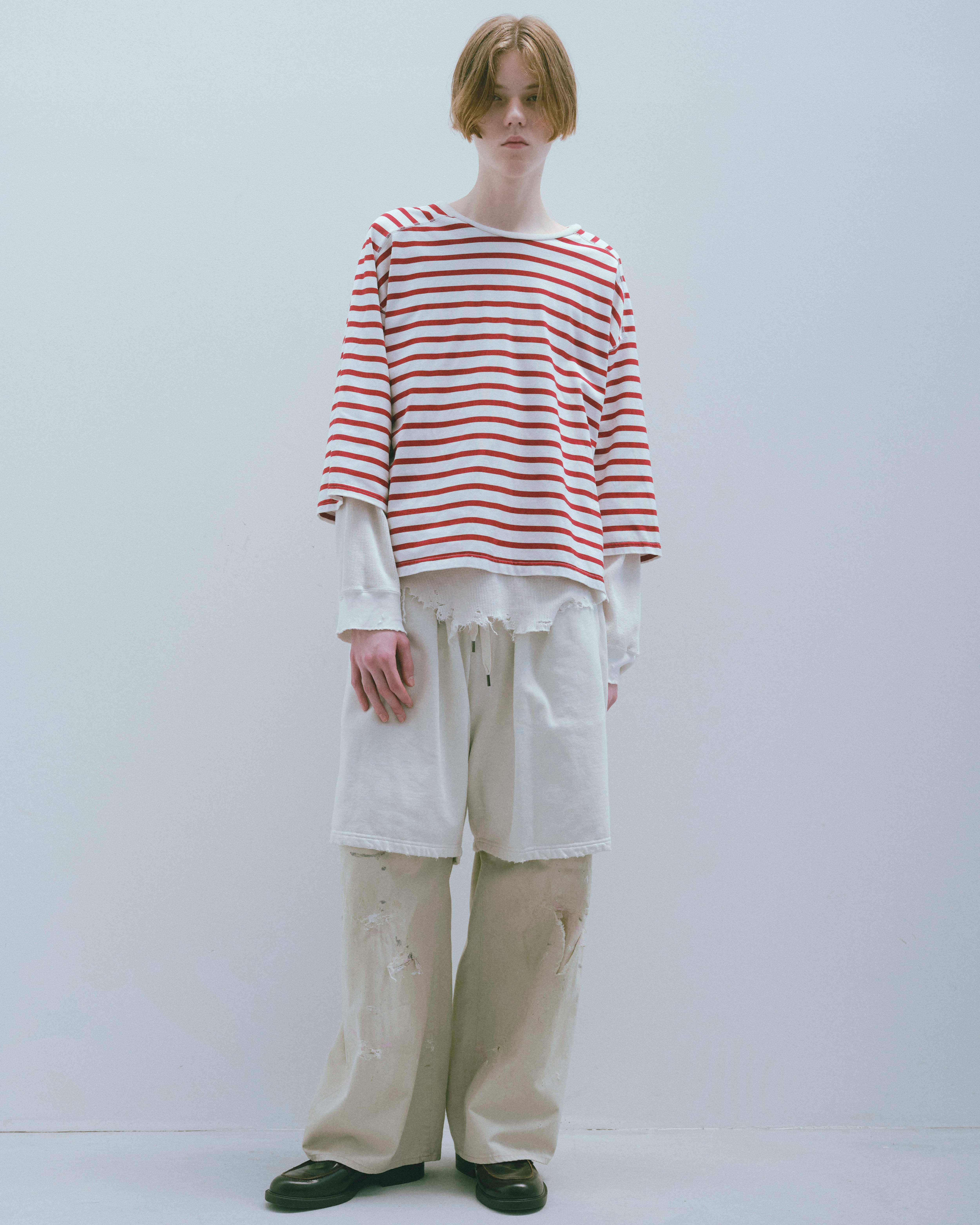 ANCELLM / 3/4 TUCK SWEAT SHORTS(BLACK) | THE MODERN AGE