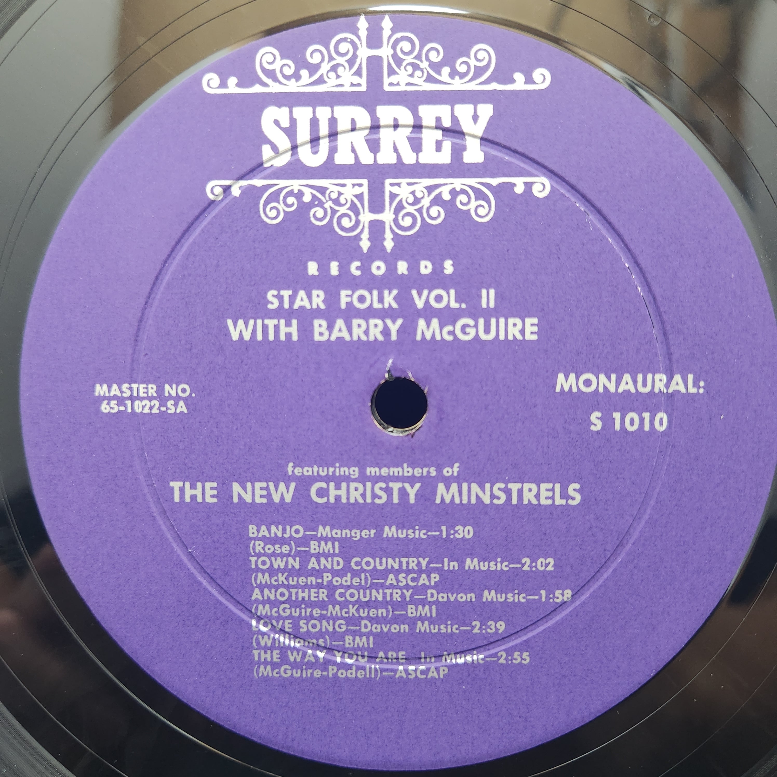 Barry McGuire / Star Folk Vol. 2 [SS-1010] - 画像4