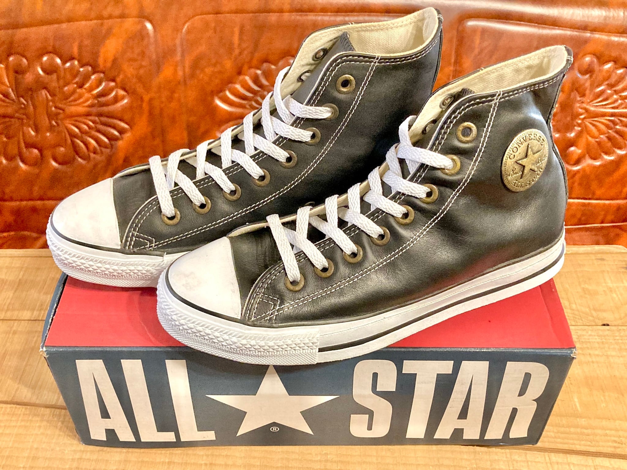 converse 黒 ハイカット 25cm - スニーカー