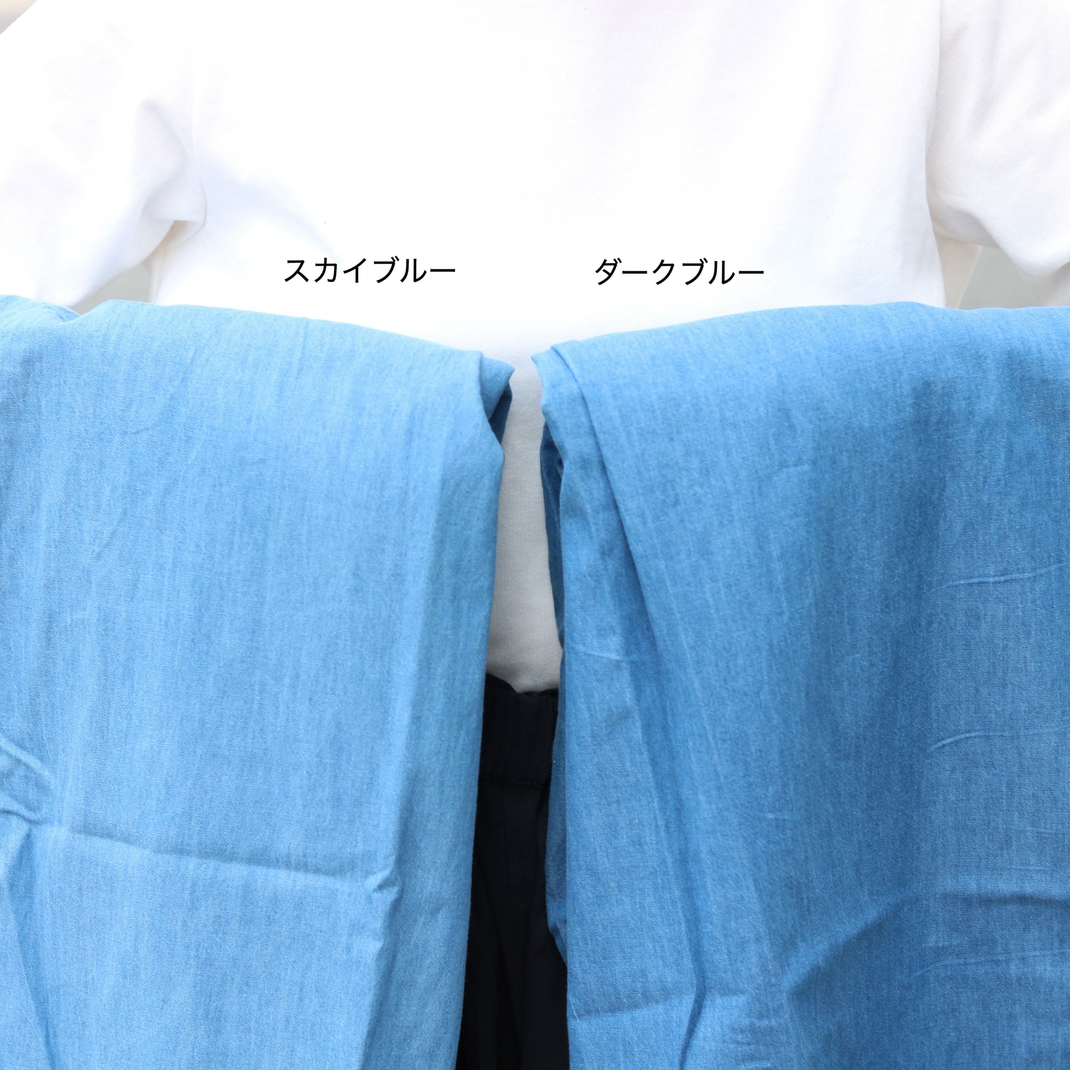 デニム タック ワイドパンツ | Zakka so-la